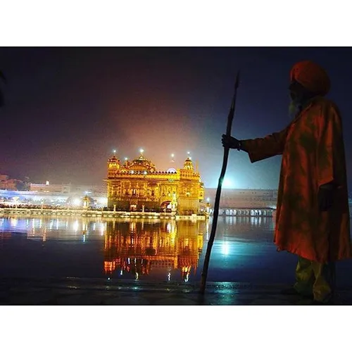 A view of the Golden Temple in Amritsar, India. Photo by 