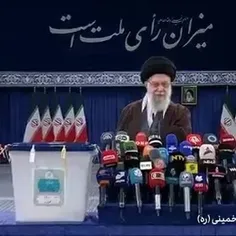 🎥رهبر انقلاب: توصیه می‌کنم مردم در اولین ساعات ممکن رای خ