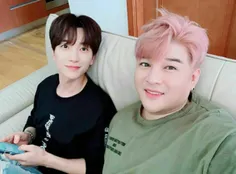 کیوتای ناناز😻 💫 💙  #leeteuk #shindong #superjunior #kpop