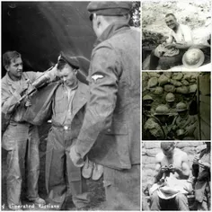 سربازان روسی در جنگ جهانی دوم برای جلوگیری از خارش بدن به