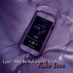 ♥پروفایله آهنگ FAKE LOVE از #BTS ♥