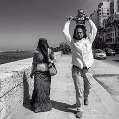 Family day out in Alexandria, Egypt. Picture made by @ami