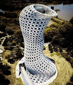 طراحی زیبای یک برج مسکونی در چین