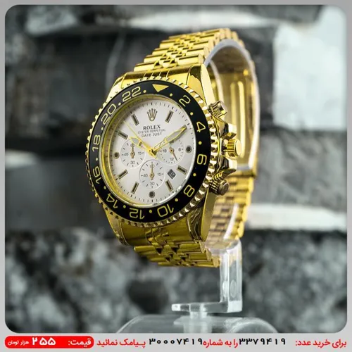 ساعت Rolex طلایی مدل santa