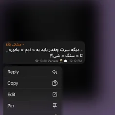 توے این دوره زمونہ سرت بہ سنگ نح بلکح بہ آدما بخوره😏