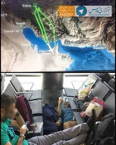 هواپیمایی که بخاطر آلودگی هوا یک روز طول کشید تا در تهران