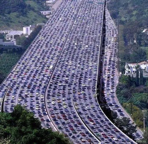 بزرگترین ترافیک درچین