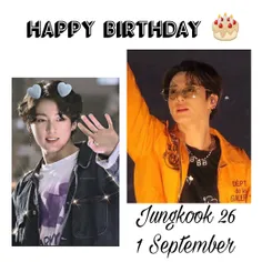 Happy birthday  jung kook😍🎂♥️