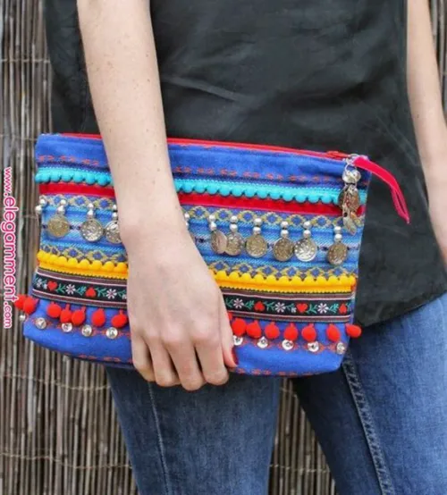 زیباترین کیف دستی های زنانه با طرح سنتی 👛