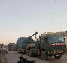 رسانه های محلی از ارسال کاروانی متشکل از ۷۰ کامیون ارتش ت