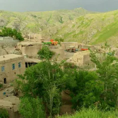 🌿  نمایی از روستای سرسبز کله درق _ تابستان 95