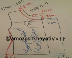 الگوی شومیز حریر