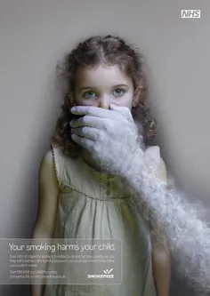 پوستر های خلاقانه و هولناک جهت کاهش مصرف سیگار