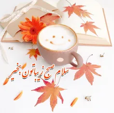 #سلام_صبح_زیباتون_بخیر ☕ 🍁 😊 