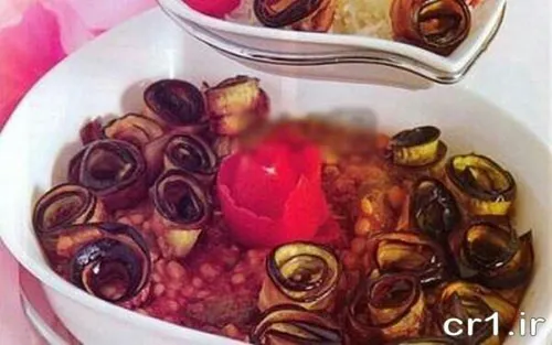 🎀 تزیین خورشت قیمه