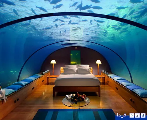 اتاق خواب زیردریایی خیلی قشنگه مگه نه؟ خوب پس لایکش کنید