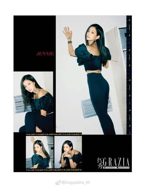 BLACKPINK × مجله GRAZIA CHINA October Issue♡~