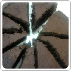 کیک کاکاءویی دست پخت خودم.....جاتون سبز دوستای گلم (: