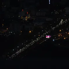 تهران در شب