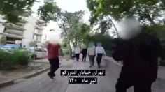 🔴تذکرات جدی به #هنجارشکنان در خیابان اندرزگو #تهران 