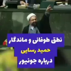 بازخوانی/ نطق طوفانی و ماندگار حمید رسایی درباره جونیور (