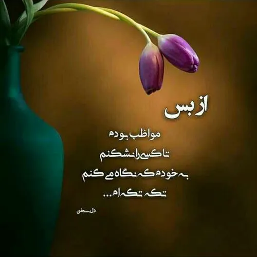 عکس نوشته مطلب