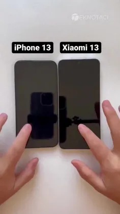 xiaomi 13 در مقابل iphone 13 