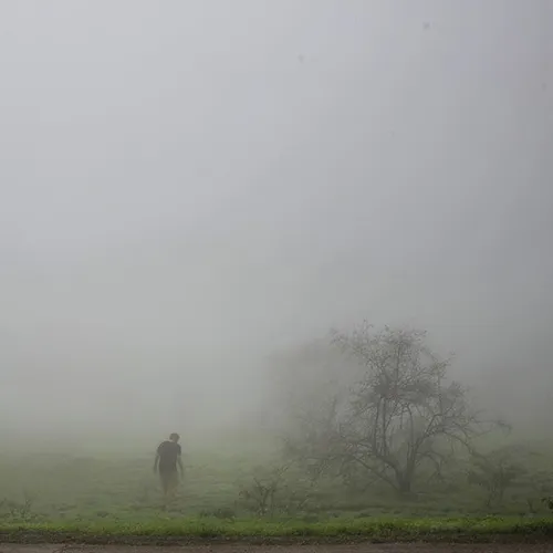 A visiting tourist from Saudi Arabia walks through the mo