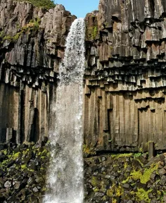 آبشار زیبای "لیتلانسفوس" Litlanesfoss در ایسلند #بخون