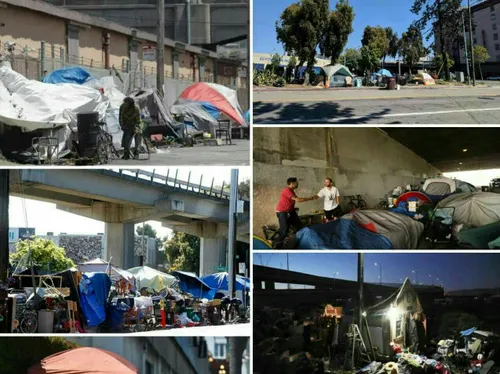 آمریکا|افزایش ۱۶ درصدی بی خانمانی در "کالیفرنیا"