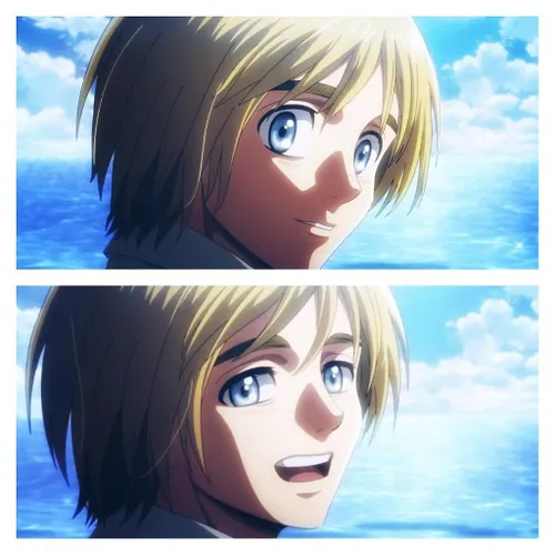 アルミン🌊 armin arlert🍃 💙 attack on titan🔱 SNK shingeki~S3 ep