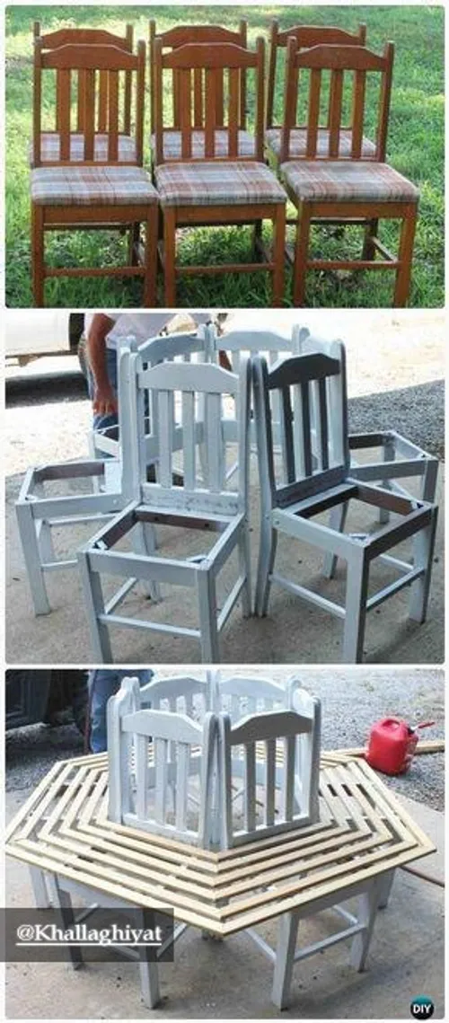 اینم ایده برای صندلیهای قدیمی