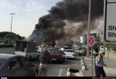 سقوط هواپیما. مسافربری در غرب تهران 