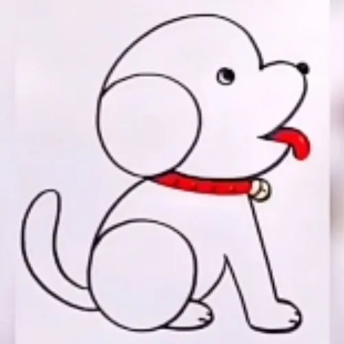 ایده نقاشی سگ