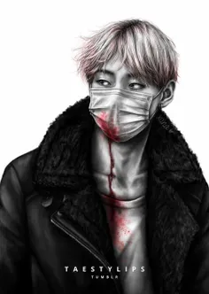 taehyung fanart🍷