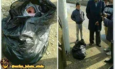 نوزاد رها شده جلوی درب بیمارستانی در ماهشهر . . . 