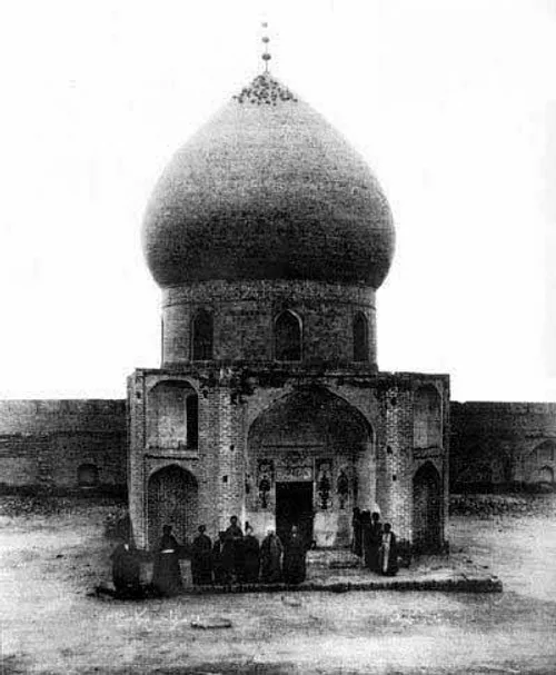 قدیمی ترین عکس از حرم امام حسین این عکس در سال 1900 گرفته