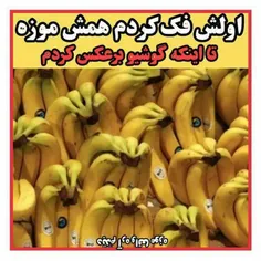 شما هم اولش فکر کردید موزه؟😂😜