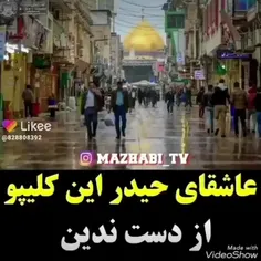 سلام بر حرم با صفای علی....