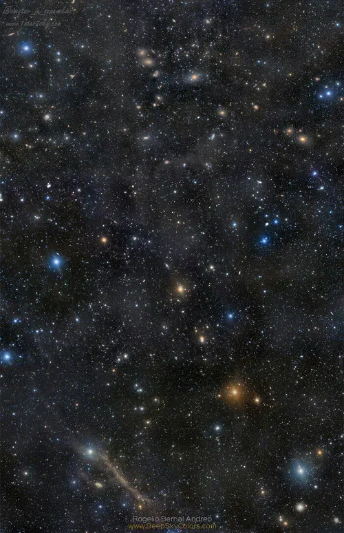📡 تصویر نجومی روز ناسا (۳ تیر ۹۶) - زنجیره مارکاریان تا M