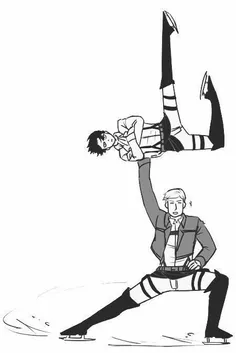 اتک آن ایس😐 😂 😂 😂  #attack_on_titan #levi #erwin