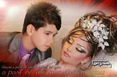 تصاویر عروس ۱۰ ساله و داماد ۱۴ ساله ایرانی در فضای مجازی 