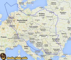 اگه ایران تو اروپا بود این اندازه می شد !!!