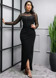 خرید "لباس مجلسی زنانه پارمین کد 5503" از خاص باش مارکت 