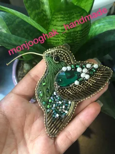 آدرس اینستاگرام:@monjooghak_handmade #جواهردوزی #دستسازه 