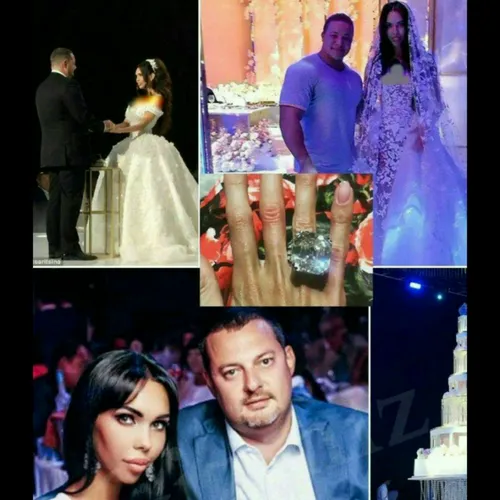 گران ترین حلقه ازدواج دنیا متعلق به مدل معروف روسی کسنیا 