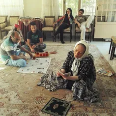 A family spends a summer afternoon together. #Mashhad, #R