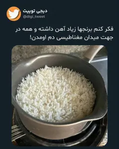 برنج های میغناطیسی 😦👍