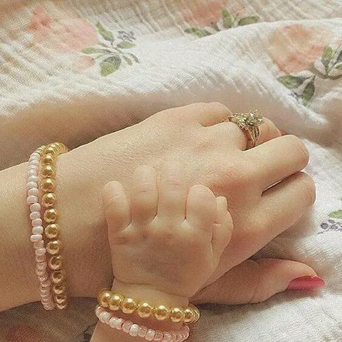 ست دستبندهای زیبای مادر و دختری