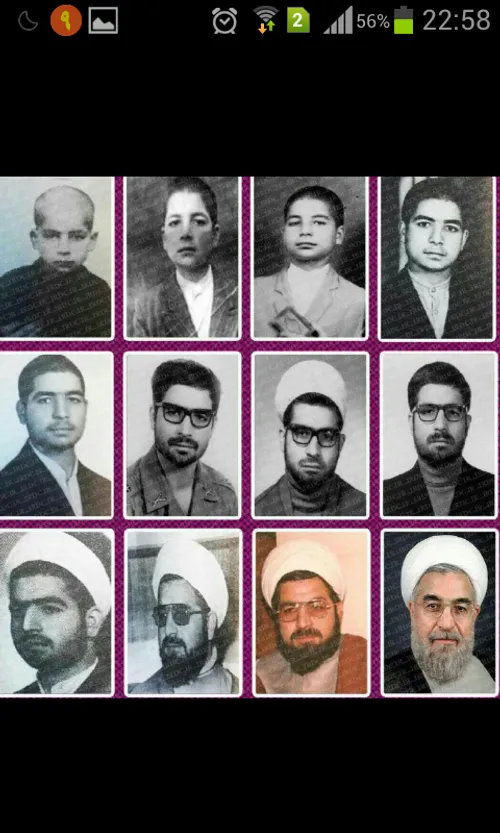 روحانی رییس جمهور ار بچگی تا الان